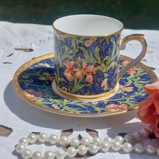William Morris V & A  Nikko "Iris" Cup & Saucer - Superb