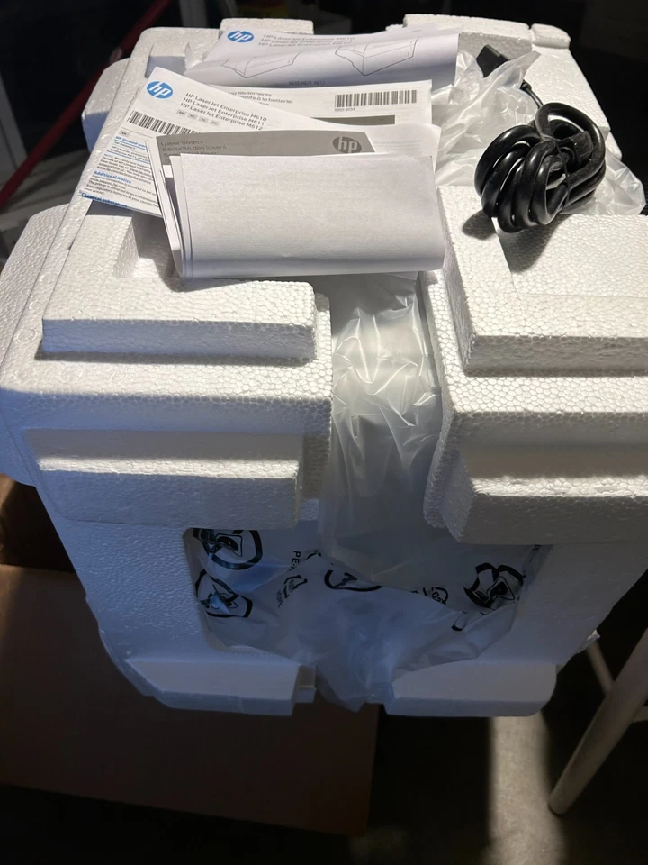 HP LaserJet Enterprise M610dn Monochrome Workgroup Printer - Image 4 of 4