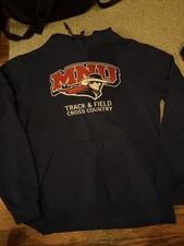 Felpa con cappuccio Adidas MNU Track & Field Navy