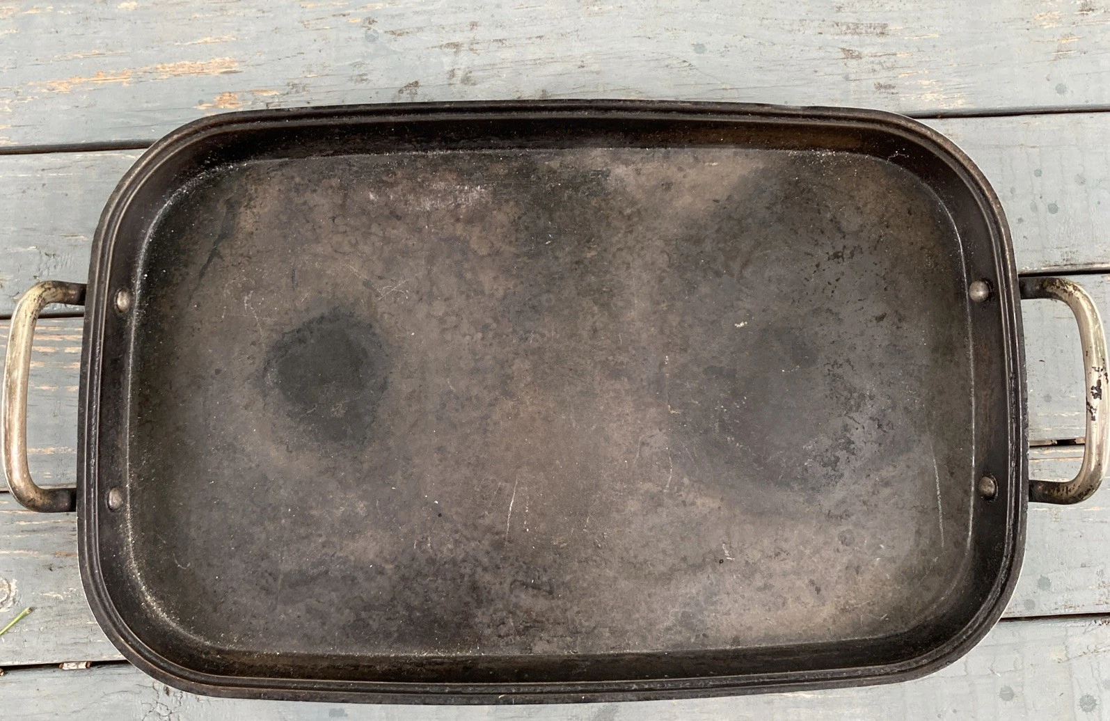 Princess House Nonstick Double Burner Griddle 11”x18” Used