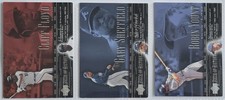 3 Card Lot- 2002 Upper Deck Piece Of History ⚾️ Cards (Floyd/Sheffield/Yount)