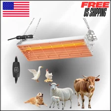 400 Watts Carbon Fiber Chicken coop Heater, Heat Lamp, For Cow, Sheep, Livestock