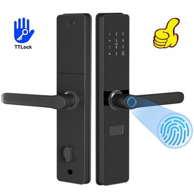 Cerradura De Huella Dactilar Inteligente Para Puerta Principal Exterior Interior