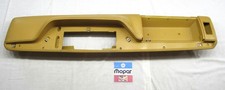 1973 74 Cuda Road Runner Satellite Challenger Charger Rallye Console Shell Gold