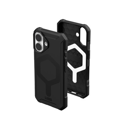 UAG iPhone 16 Case 6.1'' Essential Armor - Rugged Slim Sleek Shockproof, Black