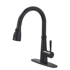 Single Handle Pull Down Sprayer Kitchen Faucet with Advanced Spray, Pull Out