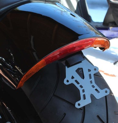Harley Davidson VRod V Rod V-Rod Muscle VRSCF kurzer Kennzeichenhalter mittig