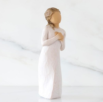 Willow Tree Here for You,  Know That You are Loved  Sculpted Hand-Painted Figure