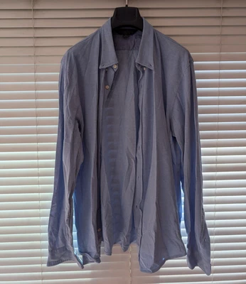 Brooks Brothers XL Blue Cotton Shirt - Image 1 of 4