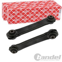 2X febi bilstein Querlenker Hinten Unten Beidseitig Passend FÜR Fiat Croma Opel