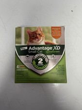 Advantage XD Small Cat Flea Prevention Treatment 4 Doses 8 Month Protection