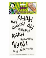 The Joker DC Universe Comic Book Halloween Cosplay Costume Temporary Tattoos