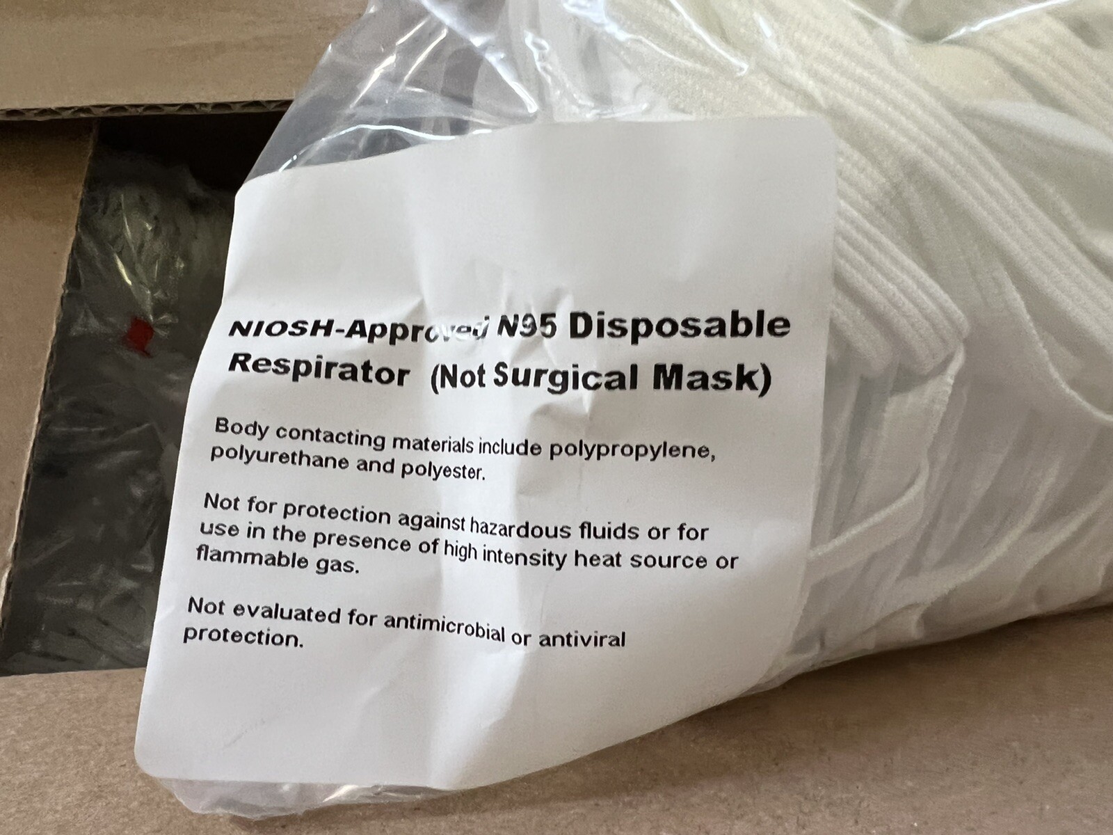 20 Pack NEW Honeywell DC300N95 Respirator Particulate Masks N95 NIOSH Approved eBay