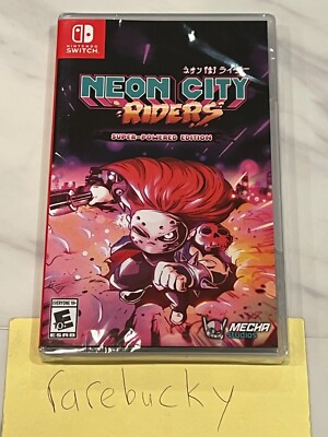 Neon City Riders: Super Powered Edition (Switch) NEW SEALED Y-FOLD