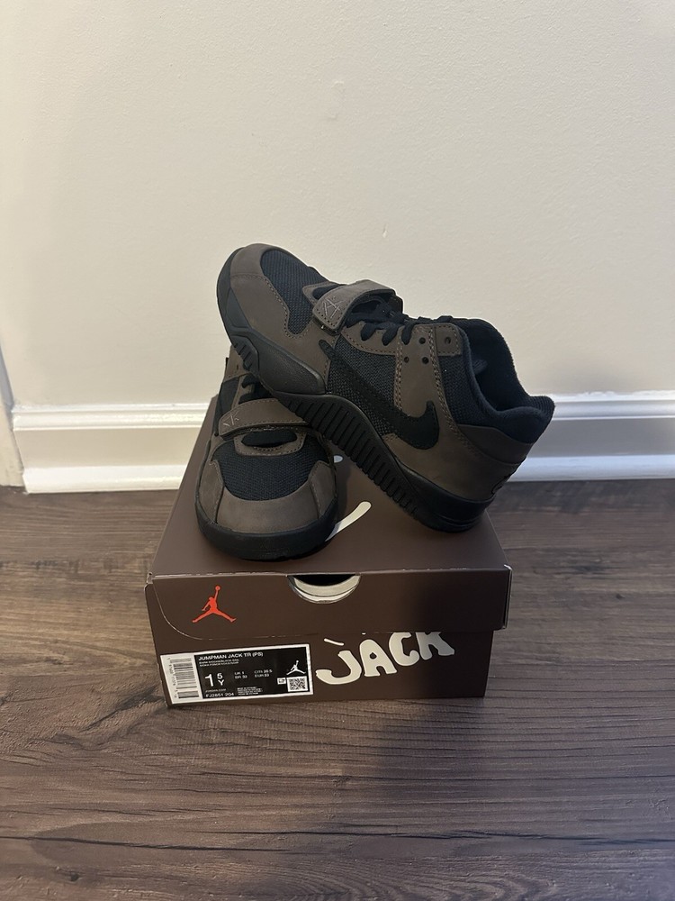 Jordan Travis Scott PS CJ1 T-Rexx Dark Mocha 1.5Y FJ2852-204 *Ready to Ship*