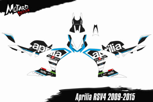 Graphics Kit for Aprilia RSV4 2009 2010 2011 2012 2013 2014 2015 Decals Stickers - Picture 2 of 7