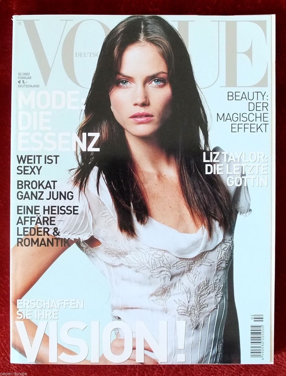 Vogue Deutsch Germany ~ February 2002 ~ Mini Anden Elizabeth