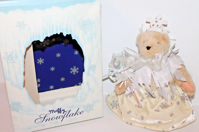 Muffy Vanderbear Muffy flake 限定1993 Muffy VanderBear Muffy Snowflake 1993 Limited Edition Plush Bear