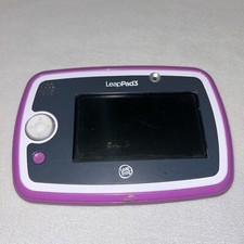 Leap Frog LeapPad 3 Purple Kids Tablet Works No Charger Or Stylus
