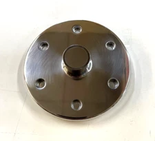 Motor Pulley Cap For Ultima 3.35" Drag Style Belt Drives 58-815 Polished
