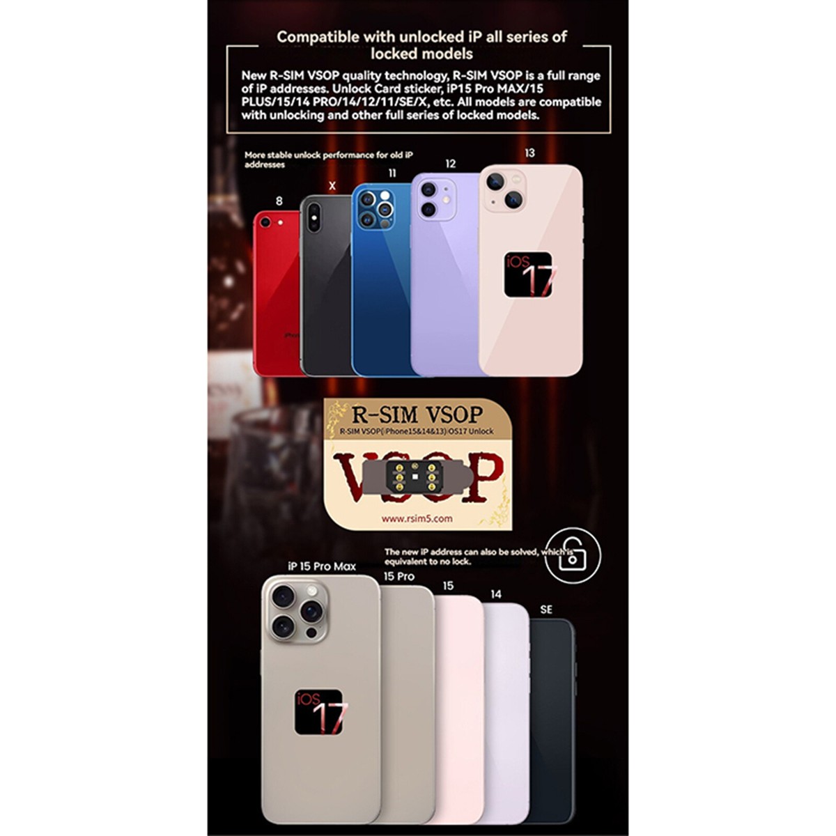 送料込美品SIMフリーiPhone12proAppleWatchSeries 4 R-SIM VSOP QPE Stable Unlock SIM Card For iPhone 15 Pro Max 14 13