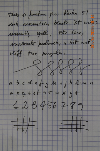 Fountain pen - Parker 51 desk - aerometric - working - Picture 16 of 16