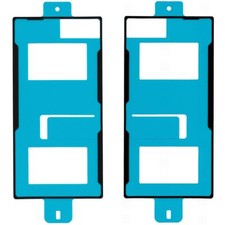 Custodia adesiva nera per Sony Xperia Z5 Compact posteriore pad adesivo pellicola adesiva