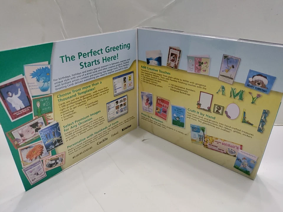 Cosmi Print Perfect Greeting Cards Software - Sealed - Image 4 of 4