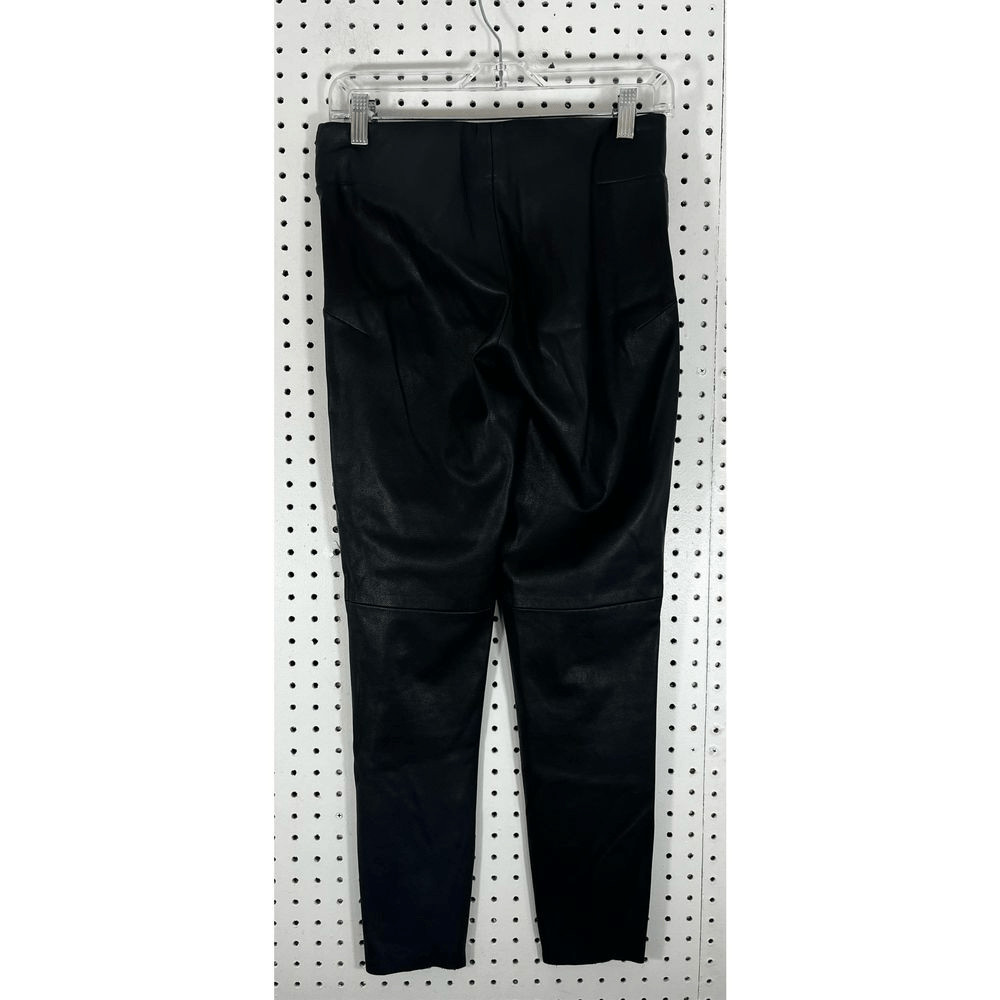 Zara Basic faux leather pants - image 2