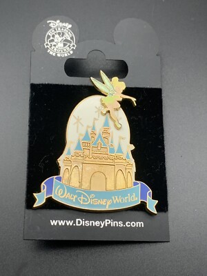 WDW Walt Disney World Pin 2007 Tinkerbell Magic Kingdom Move-able Trade-able