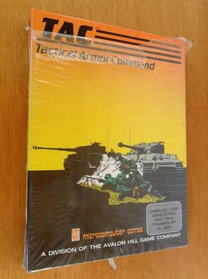 1983 NEW SEALED Tactical Armor Command TAC Computer Game Avalon for ...