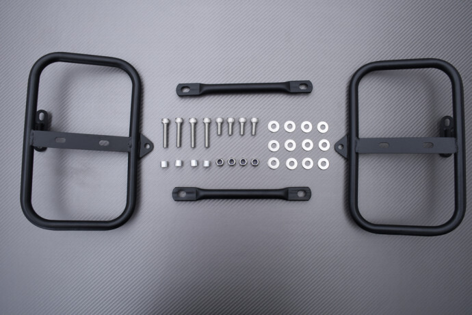 Supports valises latérales pour Royal Enfield Himalayan 400 noirs