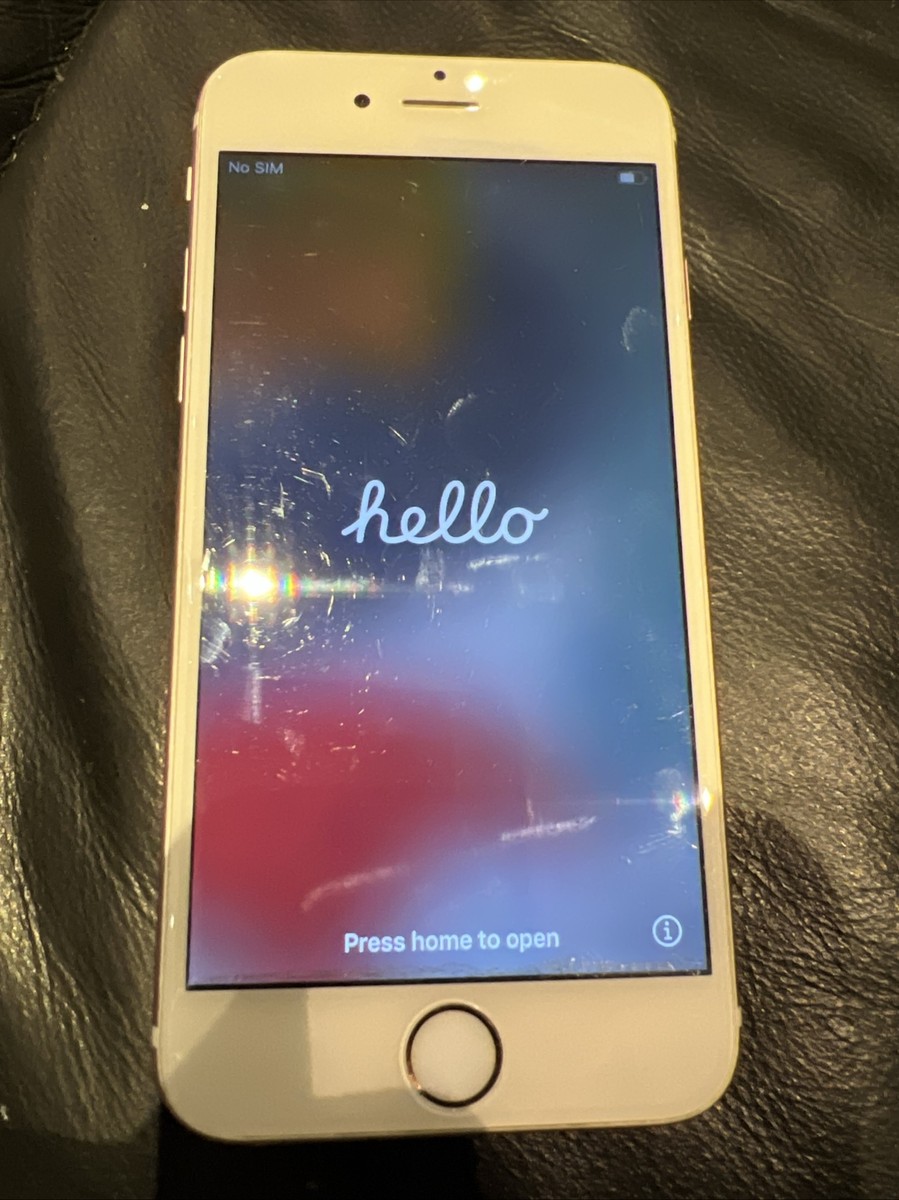 Apple iPhone 6s 64GB Rose Gold (O2) A1688 (CDMA GSM)