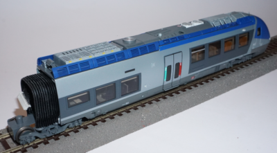 LS MODELS. Automoteur X76500 Bleu/Gris. Ep VI SNCF HO 1/87 3 Savigny-sur-Orge 91600