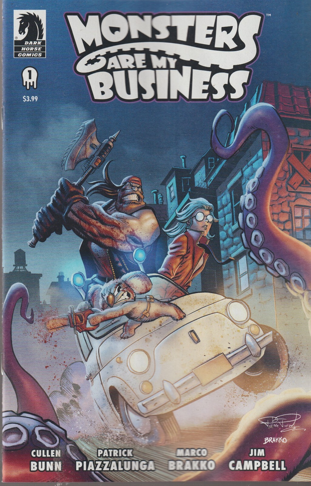 DARK HORSE COMICS MONSTERS ARE MY BUSINESS #1 APRIL 2024 1ST PRINT NM