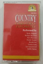 Country Christmas Favorites Vol 1 Cassette Tape 1996 MCA Special Products
