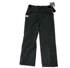 UNDER ARMOUR Storm SWIFTBROOK Gray Insulated SNOW PANTS Girls SMALL / 8 100 NEW