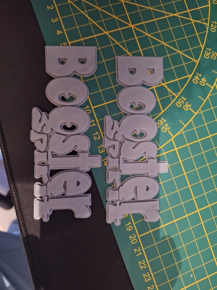 autocollant booster spirit 3d - Photo 3/4