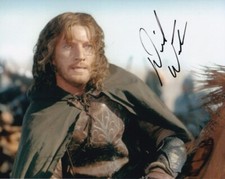 DAVID WENHAM signed Autogramm 20x25cm RINGS in Person autograph COA