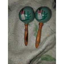 Handmade Mexican maracas