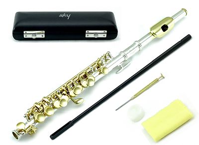 Sky Band Approved Piccolo Key of C with Caring Kit Guarantee Top Quality Sound