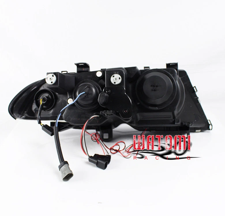 99 00 01 FARO PROYECTOR BMW E46 SERIE 3 4 PUERTAS HALO LED NEGRO/ÁMBAR 323I 328I Foto 2 de 4