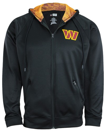 Vintage Washington Redskins Men's NFL Leather Full Zip Bomber