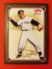 LEGEND TONY KUBEK #114 NEW YORK YANKEES - 2004 FLEER GREATS MLB