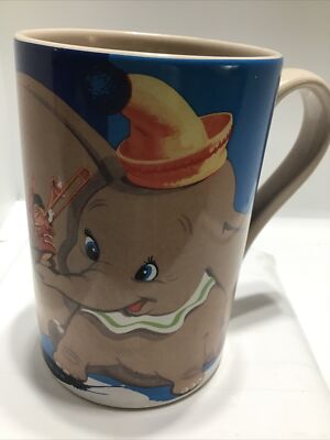 DUMBO THE ELEPHANT COFFEE MUG. DISNEY CHARACTER MUG.  Art Deco Mug. B218
