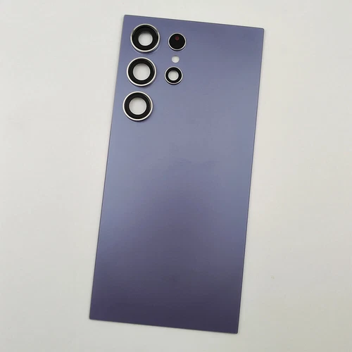 Coque Vitre Arrière de Remplacement pour Samsung Galaxy S24+/S24 Ultra avec Caméra - Photo 12 sur 23