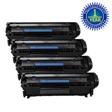 4 x Black 104 FX9 FX10 Toner Cartridges For Canon ImageClass MF4350D MF4150 D420