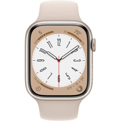 Apple Watch Series 8 GPS 45mm Beige Aluminum Case Sport Band Smartwatch | eBay Apple Watch Series 8 GPS 45mm Beige Aluminum Case Sport Band Smartwatch | eBay
