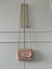 MULBERRY Mini Lily in Blush Petal Light Pink Pebbled Leather