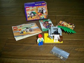 Lego 6232 Skeleton Crew Pirates Set 100% Complete W/BOX + Instructions + Inserts